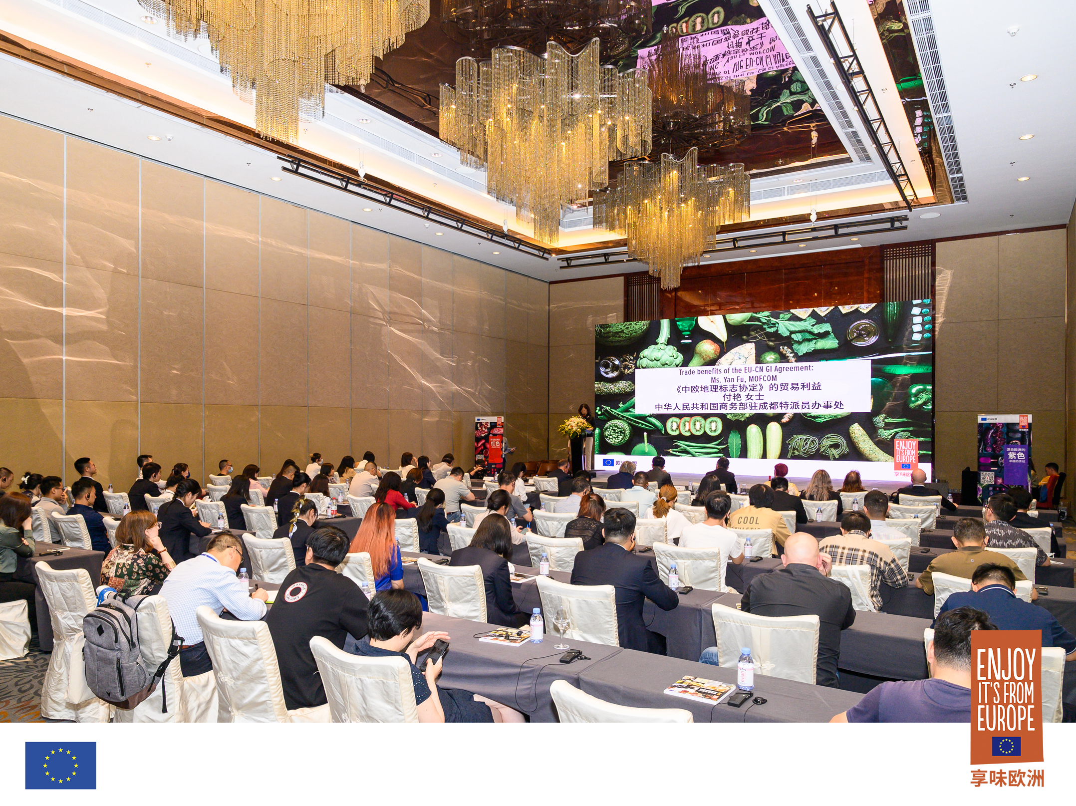 Room filled with participants at GI conference in Chengdu 